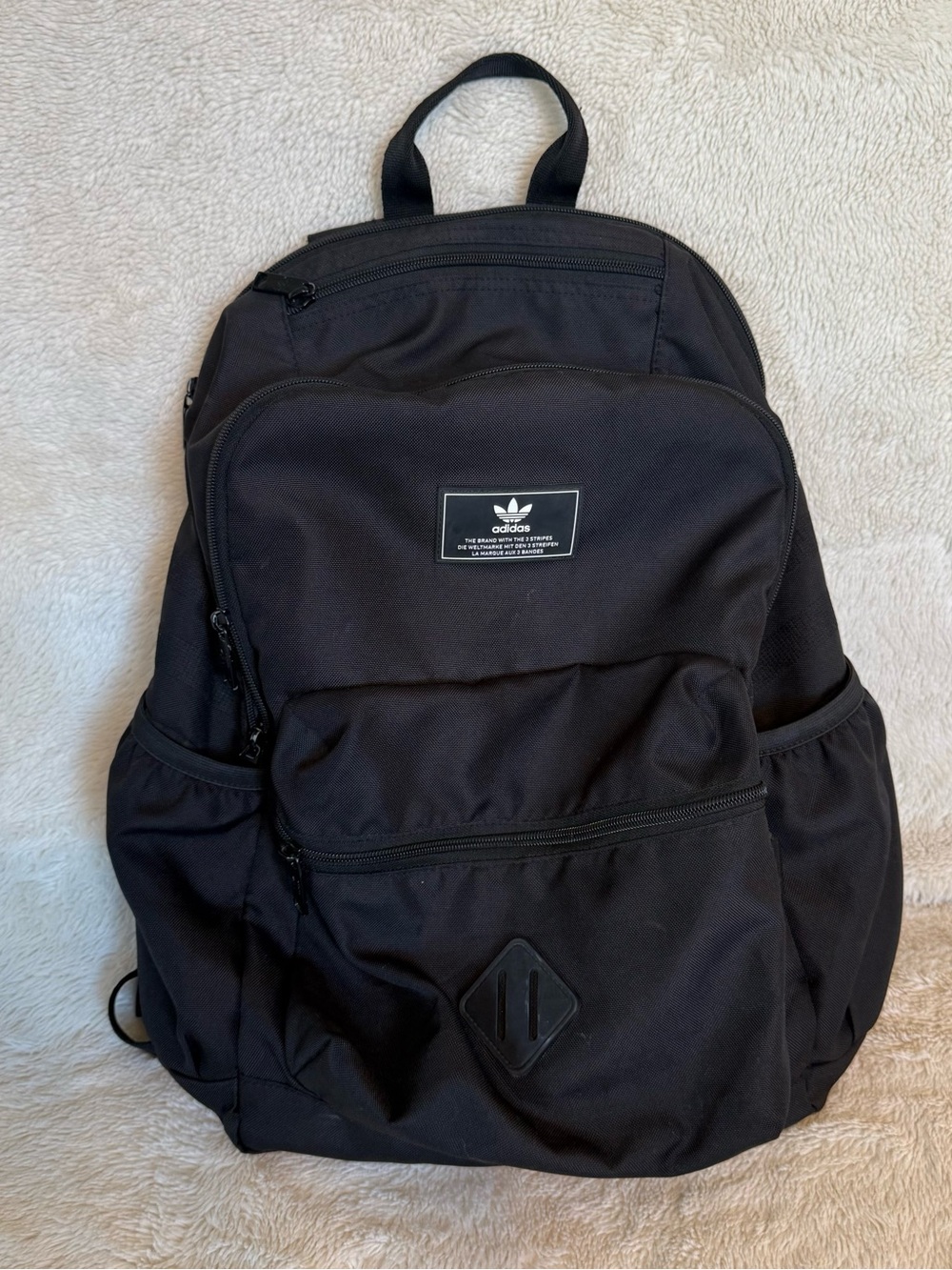 adidas Black Everyday Zip Backpack